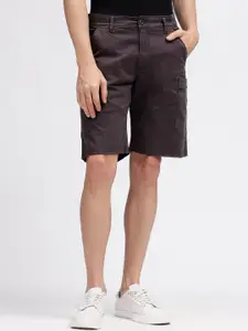 Iconic Washed Regular Fit Cotton Shorts