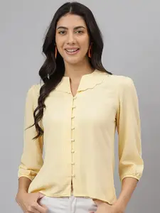 Latin Quarters Women Slim Fit Opaque Casual Shirt