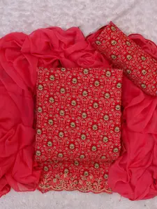 ASISA Floral Printed Unstitched Dress Material