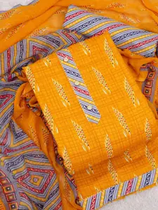 ASISA Printed Unstitched Dress Material