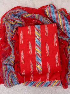 ASISA Geometric Printed Unstitched Dress Material