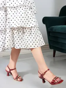 Carlton London Women Kitten Sandals