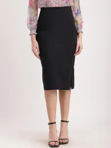 FableStreet Stretchable Pencil Midi Skirts