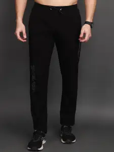 Albion By CnM Men Typography Printed Mid Rise Track Pants