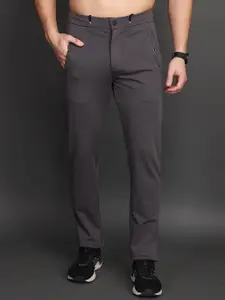 Albion By CnM Men Mid Rise Cotton Track Pants