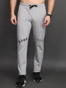 Albion By CnM Men Typography Printed Mid Rise Track Pants