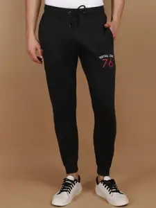 V-Mart Men Cotton Mid-Rise Joggers
