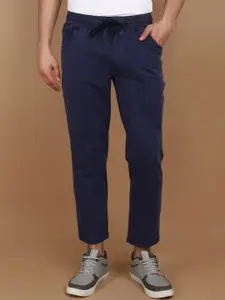 V-Mart Men Mid-Rise Pure Cotton Track Pant