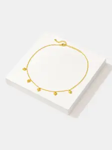 SHAYA 925 Sterling Silver Gold-Plated Necklace