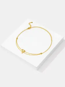 SHAYA 925 Sterling Silver Gold-Plated Necklace