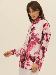 JAVINISHKA Women Comfort Floral Opaque Printed Casual Shirt