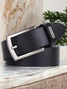 URBAN ALFAMI Men Textured Genuine Leather Belt