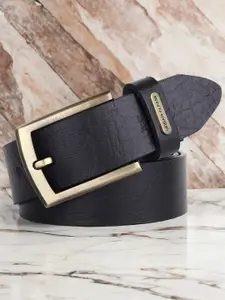 URBAN ALFAMI Men Textured Genuine Leather Belt