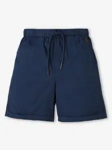 Ed-a-Mamma Boys Solid Shorts With Drawstring Closure