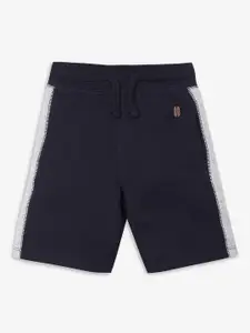 Ed-a-Mamma Boys Solid Shorts With Drawstring Closure