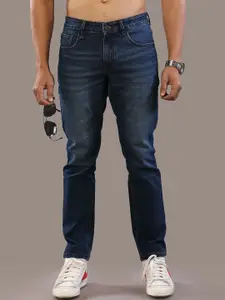 The Roadster Lifestyle Co. Blue Men Comfort Slim Fit Light Fade Stretchable Jeans