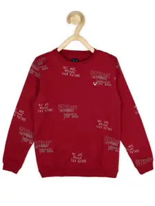 Allen Solly Junior Boys Printed Sweatshirt