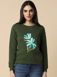 Allen Solly Woman Women Printed Sweatshirt