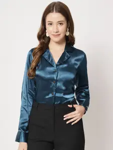 CHARMGAL Women Classic Opaque Casual Shirt