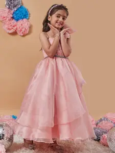 pspeaches Girls Sleeveless Maxi Dress