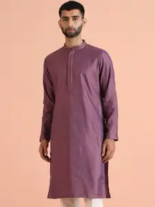 KISAH Men Thread Work Kurta