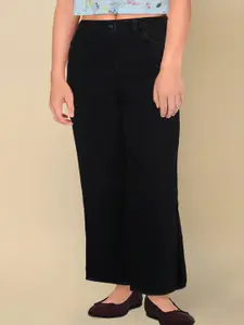 Allen Solly Junior Girls Mid-Rise Regular Fit Jeans