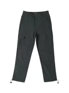 Allen Solly Junior Boys Mid-Rise Cargos Trousers