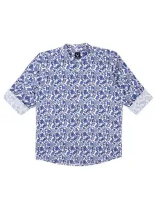 Allen Solly Junior Boys Floral Opaque Printed Casual Shirt