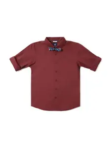Allen Solly Junior Boys Slim Fit Opaque Party Shirt