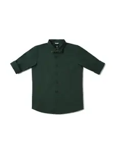 Allen Solly Junior Boys Slim Fit Opaque Party Shirt