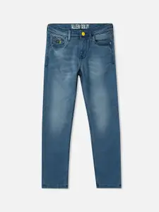 Allen Solly Junior Boys Slim Fit Heavy Fade Jeans