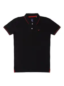 Allen Solly Junior Boys Polo Collar Applique T-shirt