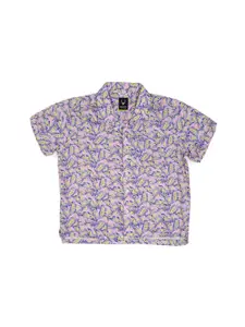 Allen Solly Junior Boys Opaque Printed Casual Shirt