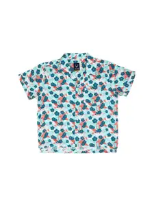 Allen Solly Junior Boys Opaque Printed Casual Shirt