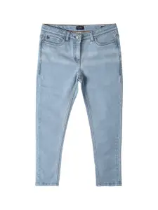 Allen Solly Junior Girls Slim Fit Heavy Fade Jeans