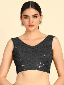 Soch Sequinned Saree Blouse