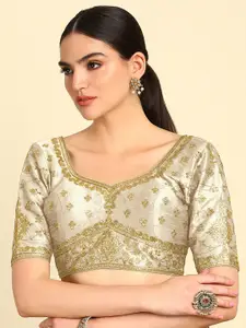 Soch Embroidered  Saree Blouse