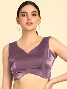 Soch V-Neck Tissue Saree Blouse