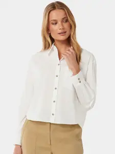 Forever New Women Relaxed Opaque Casual Shirt