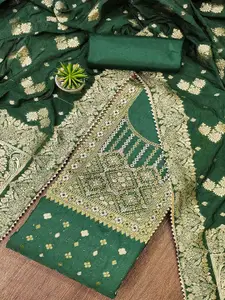 Peachmode Woven Design Unstitched Dress Material