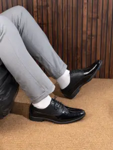 INVICTUS Men Round Toe Formal Derby