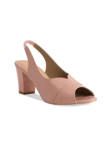 ERIDANI Women Block Peep Toes