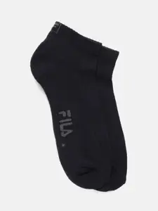 FILA  Men Pack Of 2 Patterned Ankle-Length Socks
