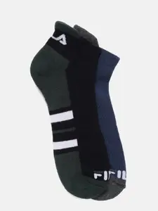FILA Oliver 2 Men Pack Of 2 Patterned Ankle Length Socks
