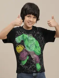 Kids Ville Boys Hulk Printed Pure Cotton T-Shirt