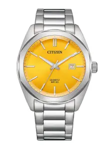 Citizen Men Dial & Stainless Steel Bracelet Style Straps Analogue Watch BI5110-54Z