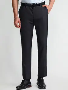 Arrow Men Mid-Rise Tapered Fit Trousers