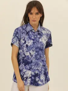 JAVINISHKA Women Comfort Floral Opaque Printed Casual Shirt