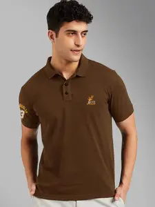 Eyebogler Men Polo Collar T-shirt