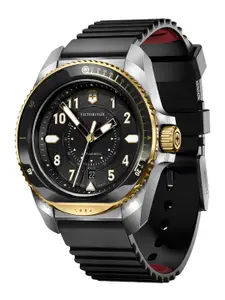 Victorinox Journey Men Stainless Steel Dial & Rubber Straps Analogue Watch 242014